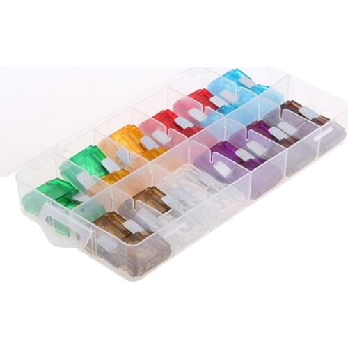 24pcs Big Maximum Blade Fuse Assortment Set Car Truck RV Electrical Fuse Kit 30A-120A