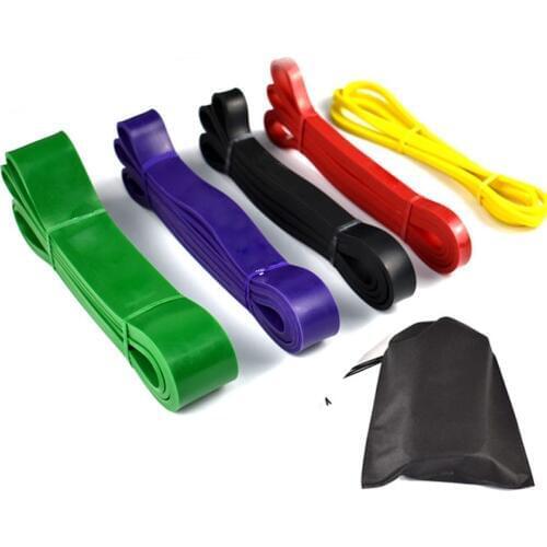 Natural Latex Athletic Rubber Resistance Bands set Gym Expander Crossfit Power Lifting Pull Up Strengthen Muscle