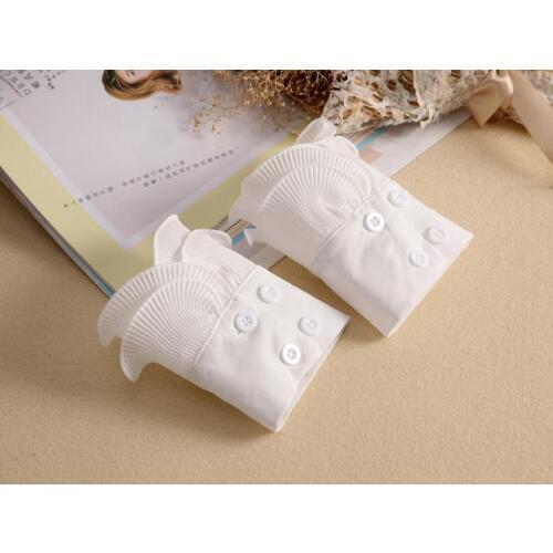 New big-name wind accessories, temperament, small fragrance, three-dimensional lace, delicate, decorative cuff, fake collar