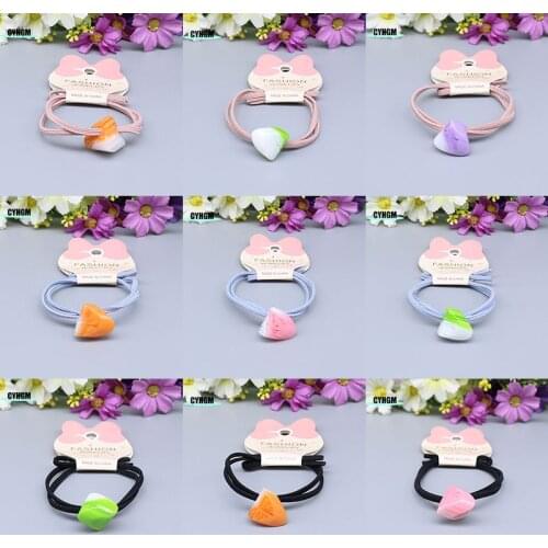 New Fashion scrunchie pack hair ties cute elastic hair bands headwear hair rubber band for womens hair accessoires F30-1
