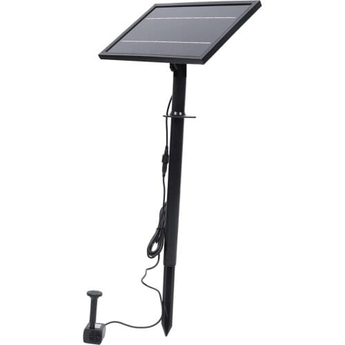 9V 8W Garden Solar-Power Floating Water Fountain Pump Panel Kit Waterscape Decoration For Floating Decoration Of Bird Bath Fish