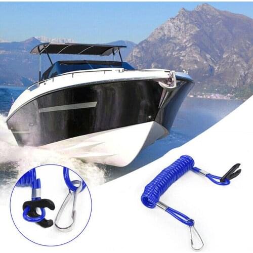 Jet Ski Outboard Stop Kill Key Floating Safety Lanyard Rope For Honda 1.6 M Pressure Boat Switch Key Lanyard Safety Rope