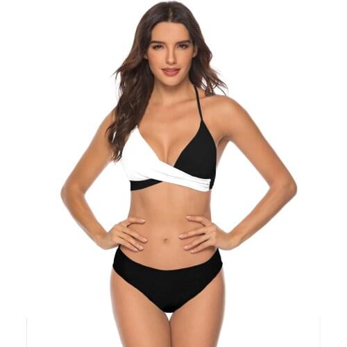 2021 Women Sexy Bikini Set Push Up Female Swimsuit Swimwear Swim Separate Two Piece Brazilian Bathing Suit Large Plus Size XXXL