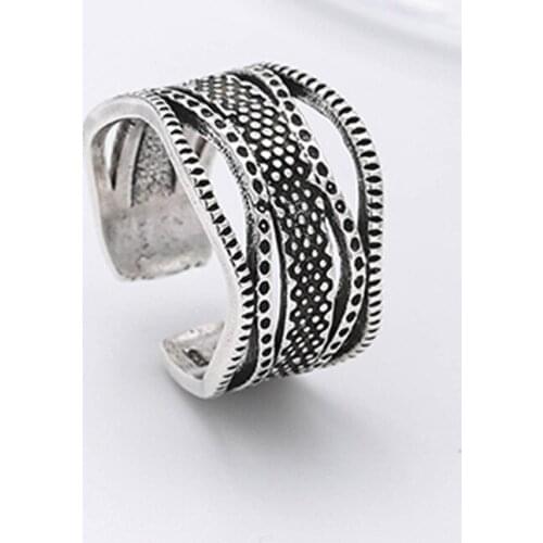 Boho Chains Rings For Women Wedding Vintage Finger Ring Knuckle Female Bohemian Charm Jewelry Gifts