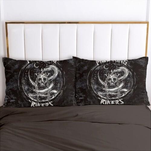 1pc Skull Deadpool Pillow cover Pillow case Bedding Pillowcase Pillowcovers decorative for home 3D HD Print KING