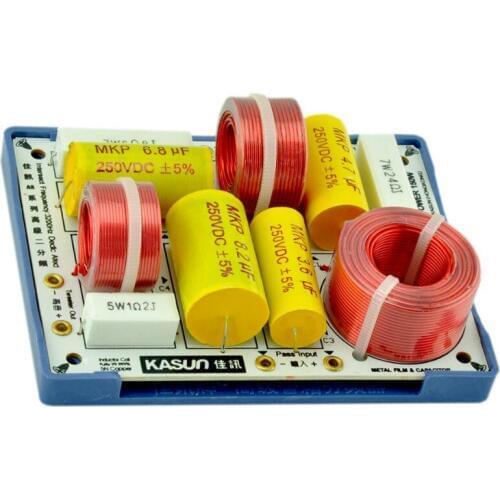 2pcs AS-23C 2 Way Hi-Fi Speaker Frequency Divider Crossover Filters for KASUN