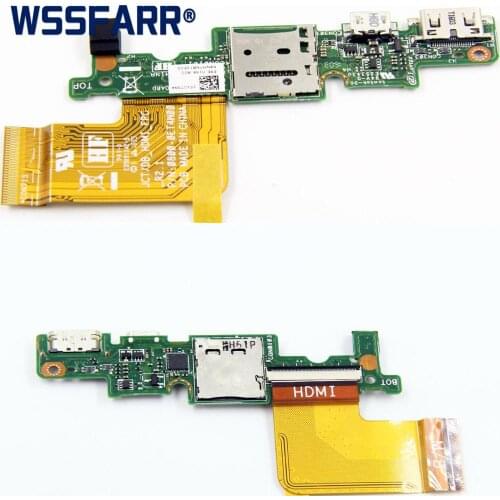 For DELL Venue 11 PRO 7130 7139 JCT/ DB_HDMI USB Board MLD-DB-USB 69NM0NB12E02 Laptop Charging port Interface Board R26KY 0R26K