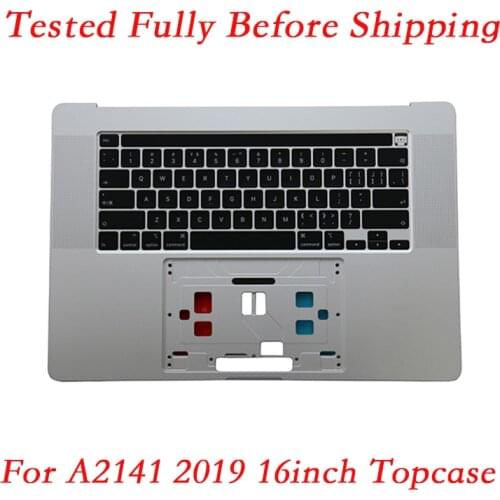 For Macbook Pro Retina 16" Laptop 2019 A2141 US UK JP Spanish French Russian Arabic German Topcase With Keyboard