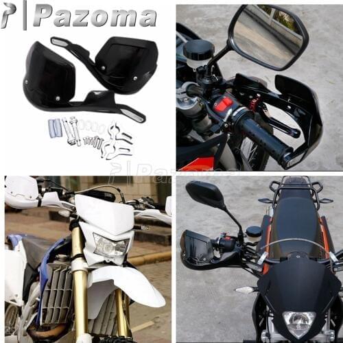 Dirt Bike Motorcycle 7/8" Hand Guards Heightening Handguard Protector for KL KLX KFX KX 250 450 200 XR CRF 125 400 505 525