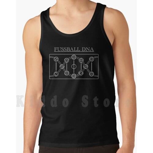 Soccer Dna Tank Tops Vest Sleeveless Dna Soccer Football Field Matchfield Gmo European Sports Betting Modern