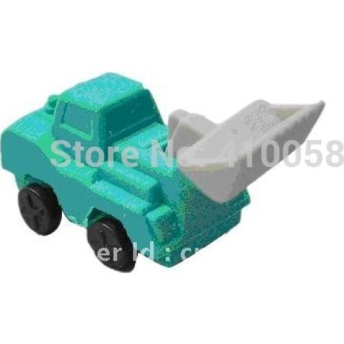 Bulldozer eraser construction truck eraser for boys children small eraser 26 pieces per lot