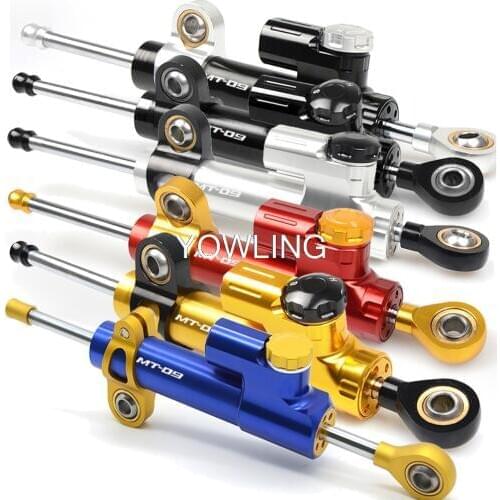 Motorcycle Accessories Steering Damper With Bracket MT-09 LOGO For YAMAHA MT-09 FZ-09 MT 09 MT09 FZ09 2013 2014 2015 2016 2017