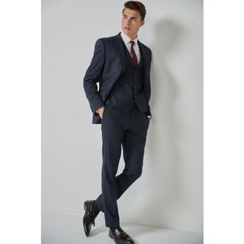 Custom Mens Suit Winter Solid Color Slim Smart Casual Cocktail Party Wedding Groomsman Business Formal Suit
