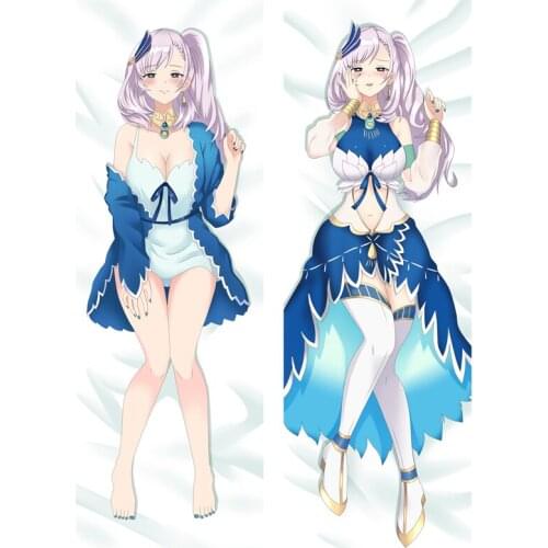 Newly Design Dakimakura Vtuber Lize Helesta - Anime Pillowcase Hug Pillow Case Cover for Sofa King Size Pillow