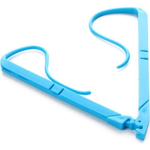 1pc Books Stand Reading Book Holder Creative Foldable Bookend Bookshelf Lazy People Book Clip Reader Tool Plastic Bookmark