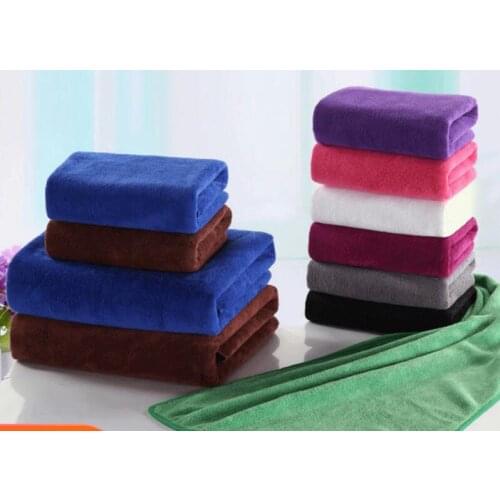 Pure cotton thin cotton Polyester towel Absorbentbeauty salon bath towel