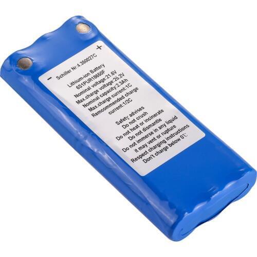 High Quality Imported Battery Cells 02175 506161 4.350027c 3.920509 Battery For Schiller AT10+ AT10plus AT110 ECG EKG Battery