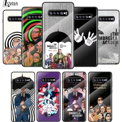 Umbrella Academy For Samsung Galaxy S21 Ultra Plus 5G M51 M31 M21 Tempered Glass Cover Shell Luxury Phone Case