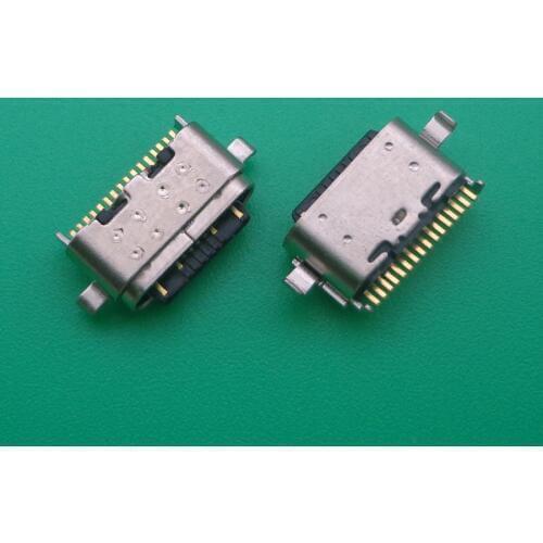 1pcs micro usb Type c usb charger jack charge charging doct port connector for Ulefone power 6 Lenovo p10 TB-X705F