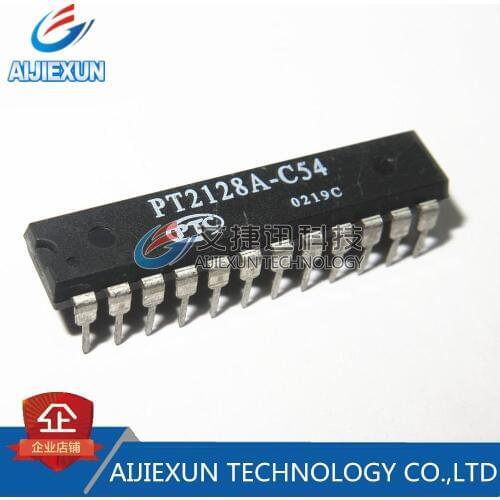 10Pcs PT2128A-C54 PT2128A DIP24 New and original