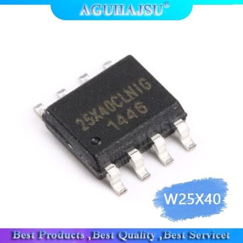 10pcs W25X40BVSSIG SOP-8 W25X40 SOP 25X40BVSIG SMD 25X40