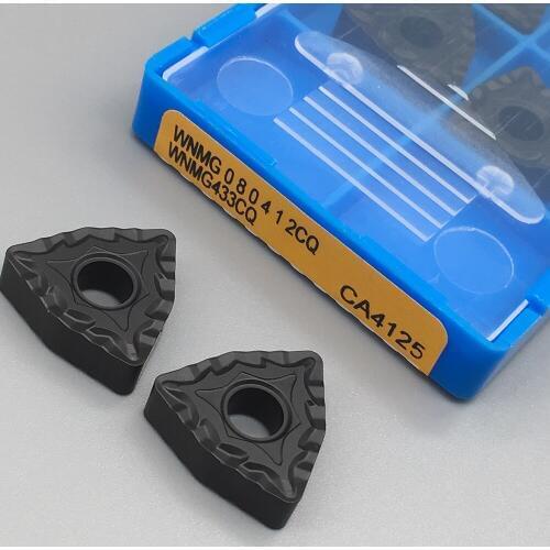 10pcs WNMG080412 CQ CA4125 Machining Steel Parts External Turning Tools Carbide insert Tool Bits Lathe cutter Tool
