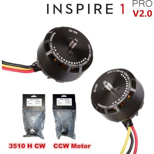 100% Original DJI Inspire 1 Pro V2.0 Brushless CW CCW 3510H Motor CW : M2 M4 / CCW : M1 M3 Repair Parts for Replacement