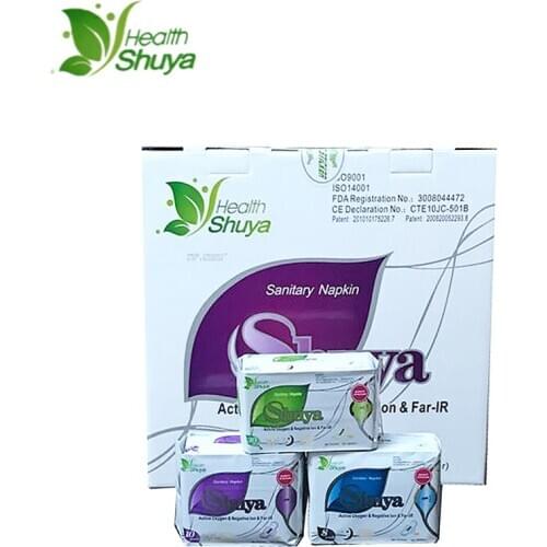 19Pack Sanitary Towels Organic Cotton Pads Anion Panty Liners Feminine Hygiene Sanitary Pads Chinese Copas Menstruales