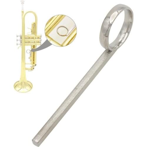 86mm Nickel Plated Trumpet 3rd Slide Finger Ring Trumpet Parts & Accessories