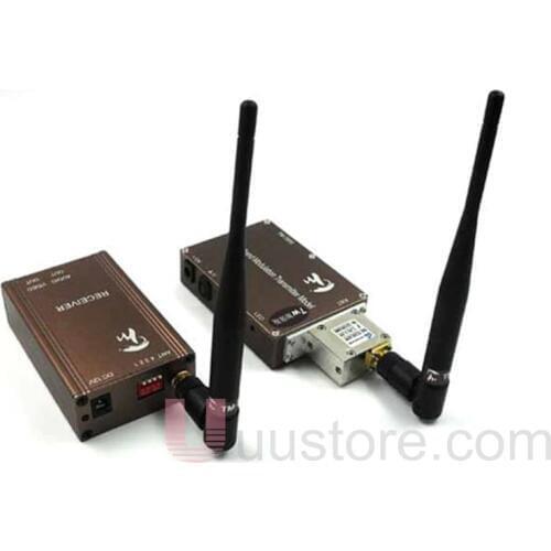 Long Range Wireless transceiver 1.3Ghz 7000MW 7W Video Audio Transmitter Receiver CCTV transmitter Made in Taiwan