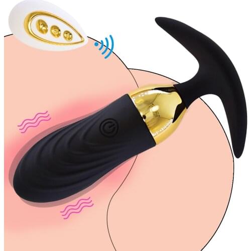 Wireless Vibrator Egg 10 Speed Remote Control Anal Butt Plug Prostate Massager Sex Toys for Women Men Clitoris Stimulator