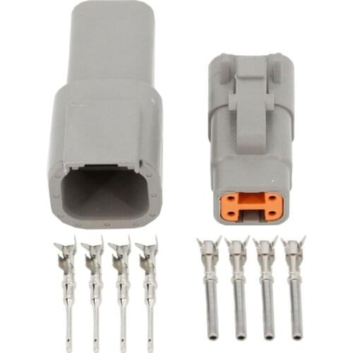 DTM06-4S / DTM04-4P 4 Pin Automotive male and female connector Waterproof plug Sheath with terminal car part