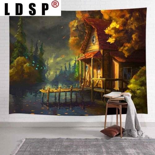 LDSP Street Basketball Tapestry Sports Boys Fans Quiet Homeland Art Wall Hanging Tapestries for Living Room Home Decor Banner