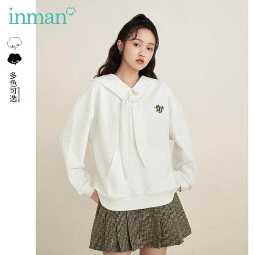 INMAN Women's Sweatshirts With Inscriptions