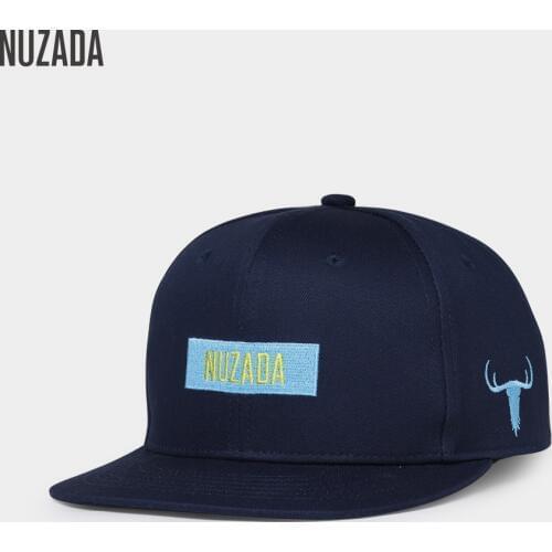 NUZADA Letter Embroidery Men Women Couple Hip Hop Cap Classic Retro Spring Summer Autumn Brand Caps