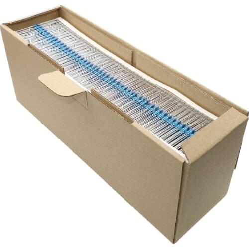 BlueRaven Resistor Kit 1/4W 1% 30 Values 5k 5000pcs Resistor