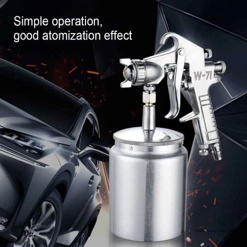 High Pressure Car Truck Furniture Air Paint Spray Gun Suction Type 1.5mm 1000CC Power Tool