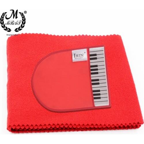 M MBAT High Quality Durable Wool Piano Key Cover Keyboard Protective Dirt-Proof Cover Cleaning Cloth Glove Piano Accessories