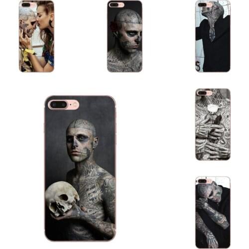 Zombie Boy Rick Genest For Samsung Galaxy Note 5 8 9 S3 S4 S5 S6 S7 S8 S9 S10 mini Edge Plus Lite Soft Silica