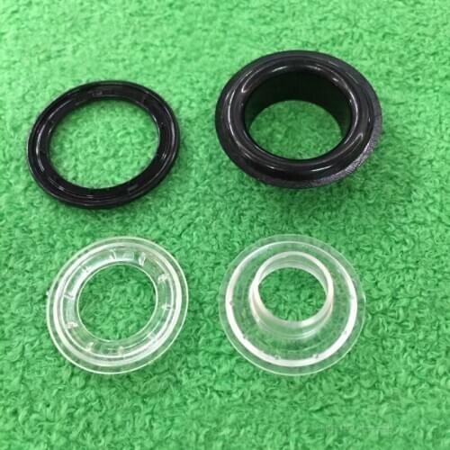 500pcs DIY kit Plastic pc eyelet hand setting Press Machine tool plus punch hole cutter repair grommets