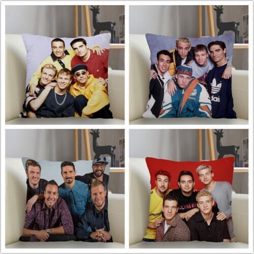 Musife Custom Backstreet Boys Decorative Pillowcase Art Square Zippered Pillow Cover 35*35,40*40,45*45cm wholesale