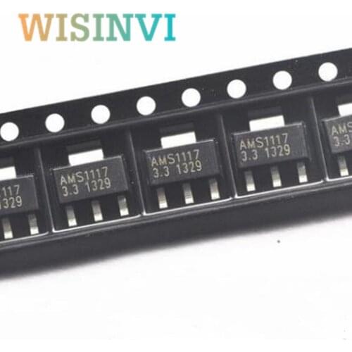 500 PCS AMS1117-3.3 SOT223 AMS1117-3.3V SOT-223 VOLTAGE REGULATOR SMD new and original
