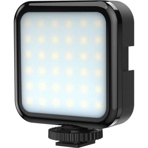 NEW-DimmableLED Video Light on Camera Charging Light with Rechargeable Battery Sled Support Embedded for Photographic Videos