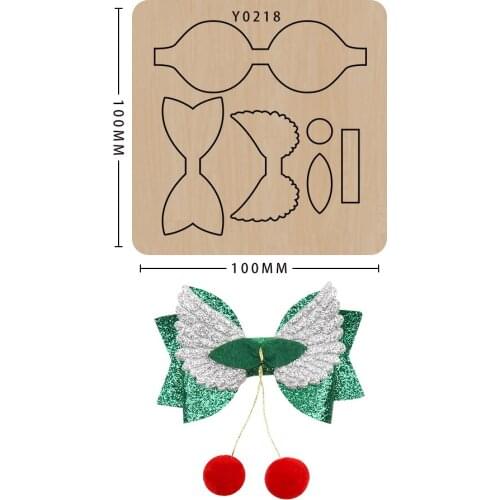 Bow Cutting Dies Diy Craft Scrapbooking Leather Mold Suitable For Common Big Shot And Sizzix Machines
