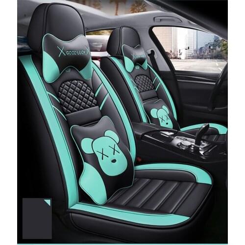 Kalaisike Leather Universal Car Seat covers for MG all models MG6 MG7 MG3 ZS MG5 automobiles styling accessories auto Cushion
