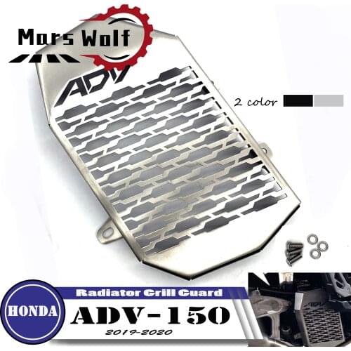 Motorcycle Stainless Steel Radiator Guard Radiator Grille Cover Fits For HONDA ADV150 ADV 150 2019-2020 19-20