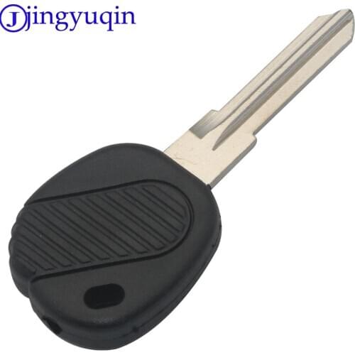 Jingyuqin For Volkswagen Fob Key Case Blank Cover Replacement Transponder Remote Car Key Shell