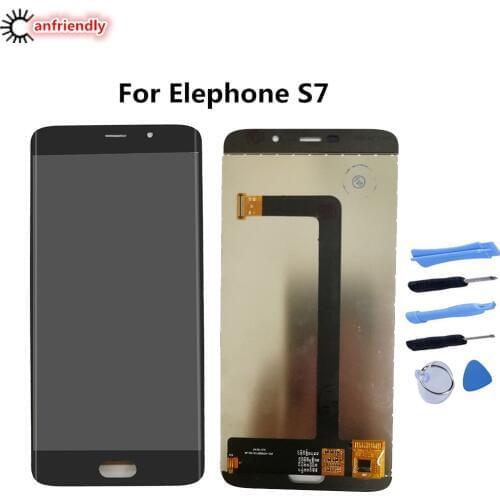 For Elephone S7 S 7 5.5" LCD Display + Touch Screen Digitizer Assembly Replacement Glass Panel For Elephone S 7 S7 lcds display