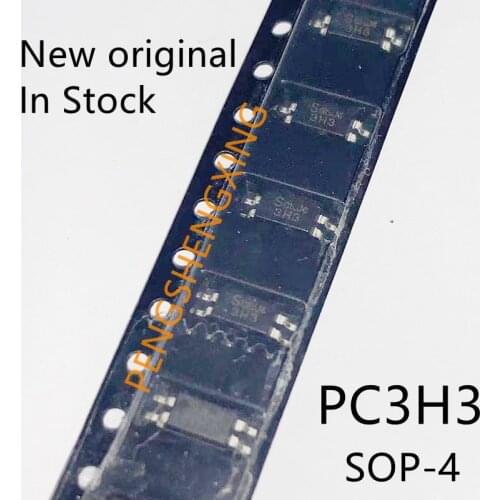 10PCS/LOT PC3H3 3H3 SOP4 Photoelectric coupling chip
