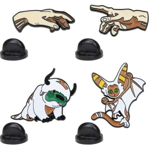 HOSENG Gold Color Goddess Statue Cartoon Badge Alloy Fashion Dress Lapel Enamel Jewelry Pin Elegant Backpack Gift Brooch HS_386